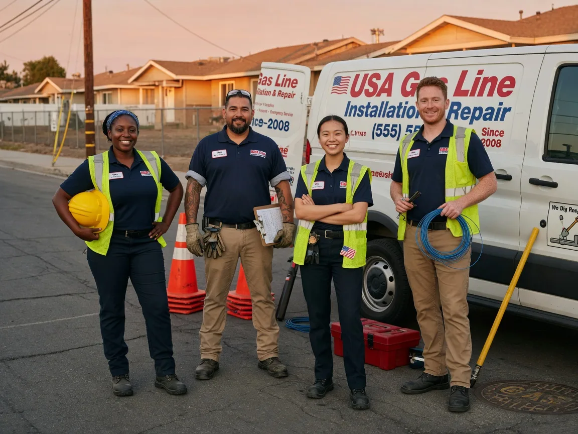 Gas Line Installation company in Oto, IA
